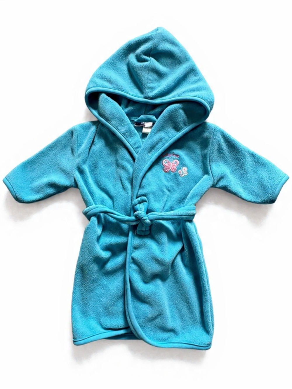 6M Y2K B.U.M Equipment Blue Robe With Butterfly Design 🦋